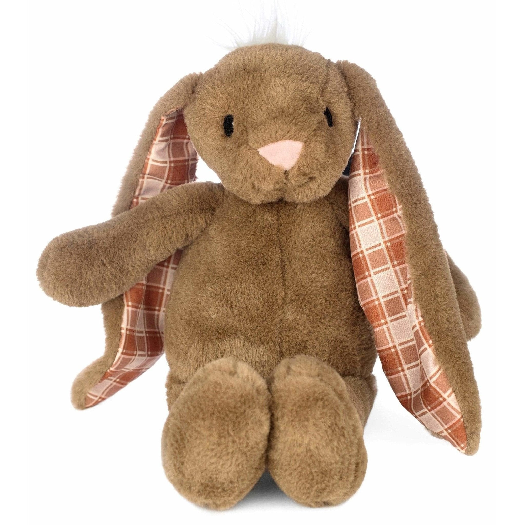 18 Inch Brown Plush Bunny –