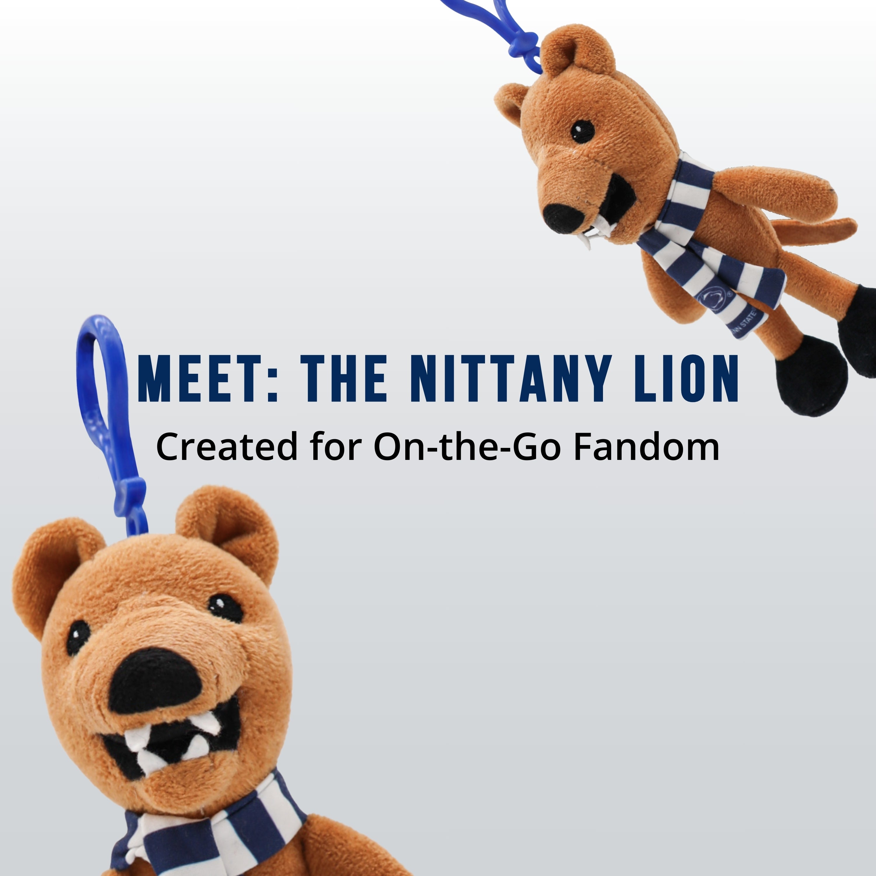 Penn State Lion Mascot Bag Clip