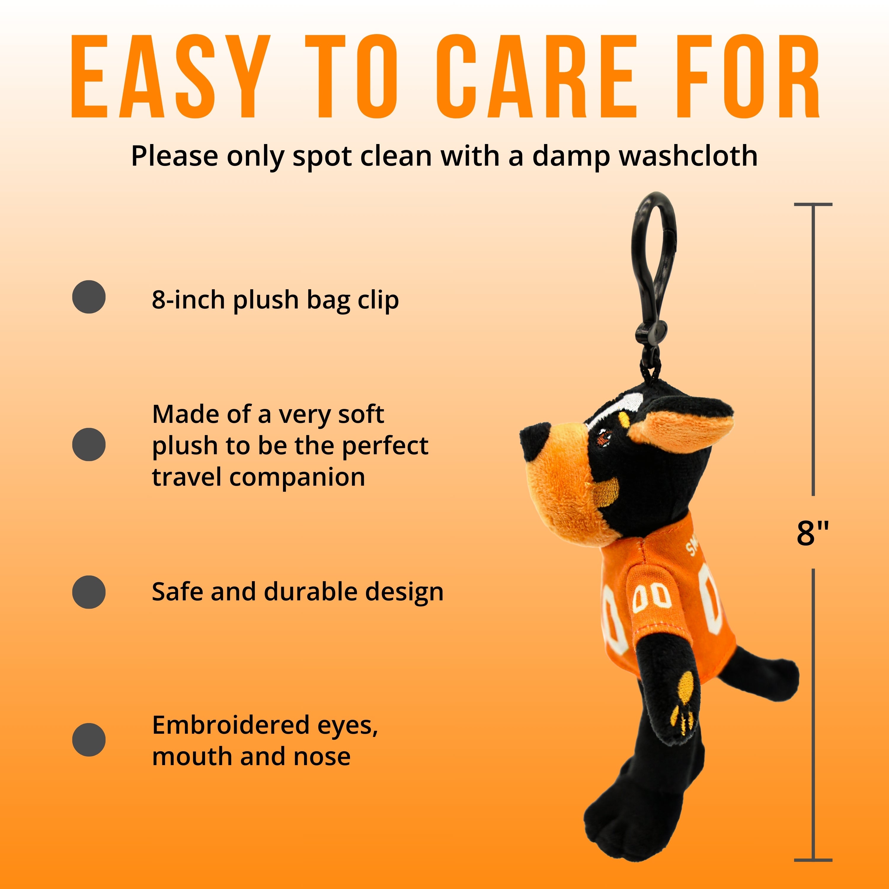 Univeristy of Tennessee Backpack Clip