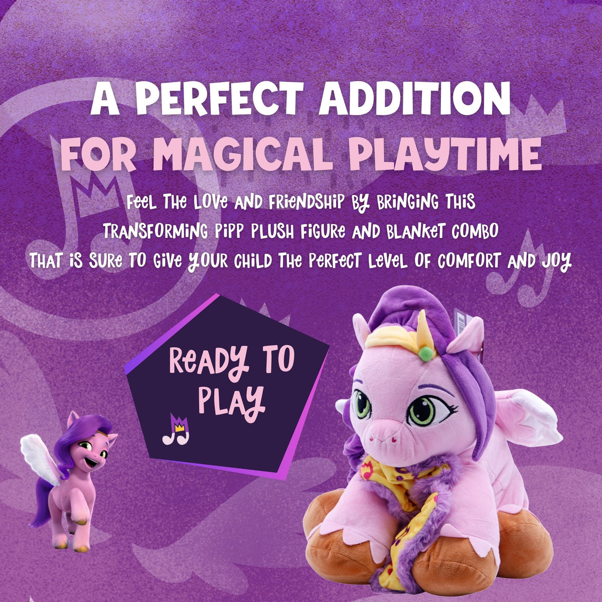 HASBRO My Little Pony Pipp Petals Blankie Bestie