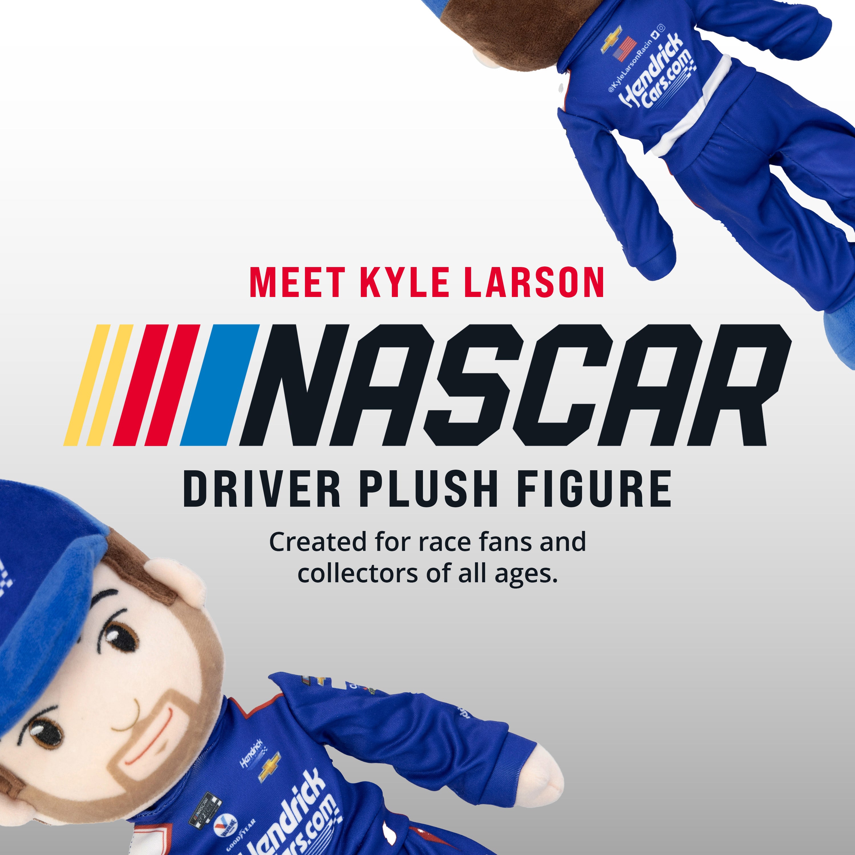 NASCAR | Hendrick Motorsports Kyle Larson 14 Inch Plush Figure