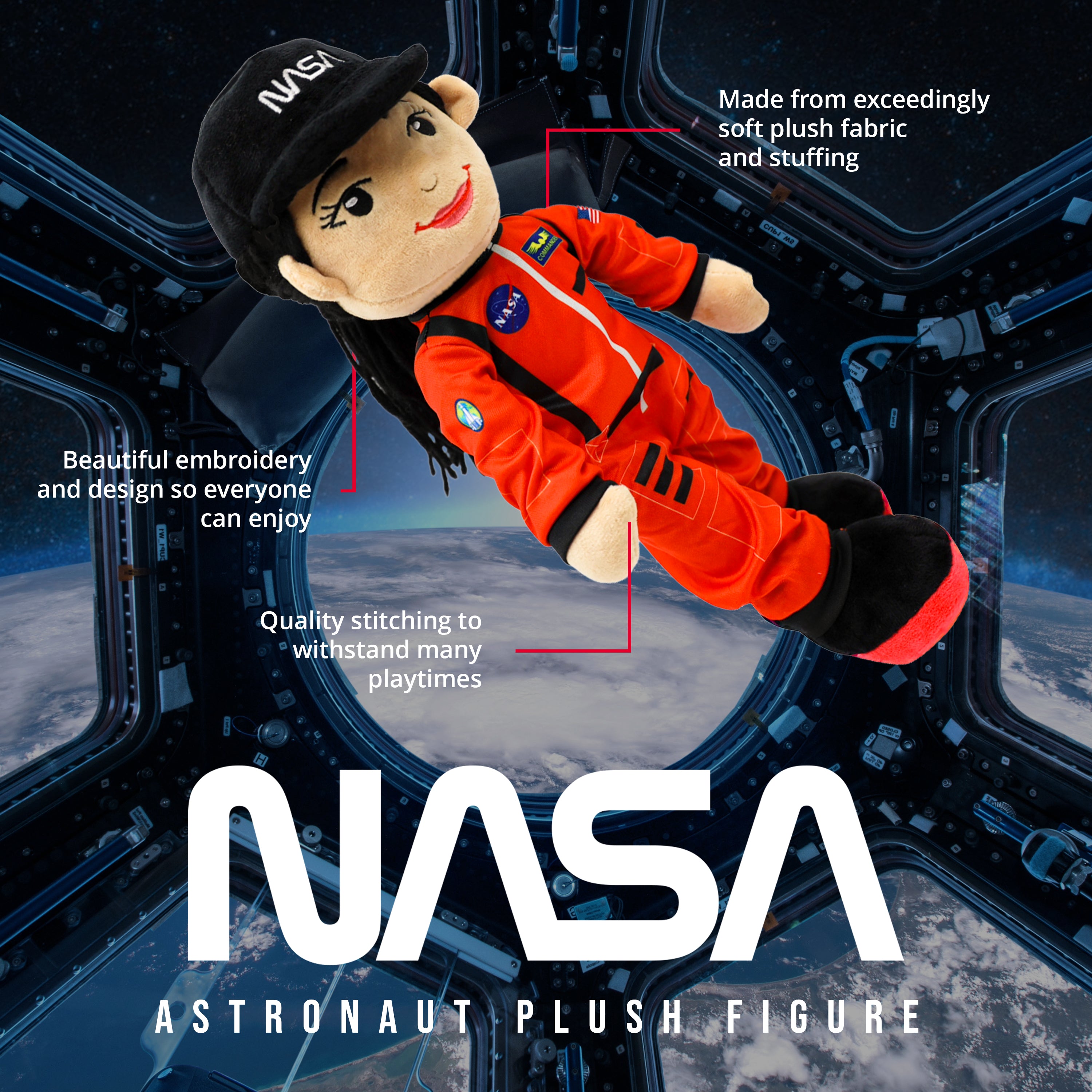 NASA | Astronaut Jennie 14” Plush Figure
