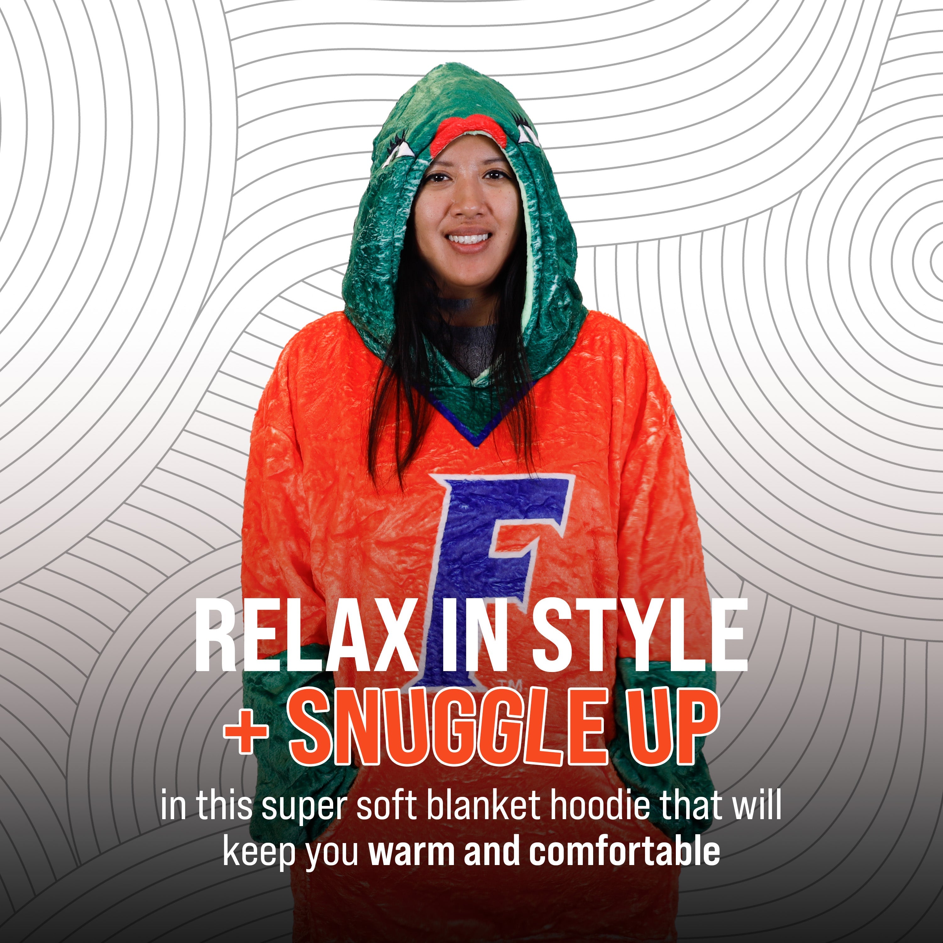 University of Florida Alberta Snugible | Blanket Hoodie & Pillow