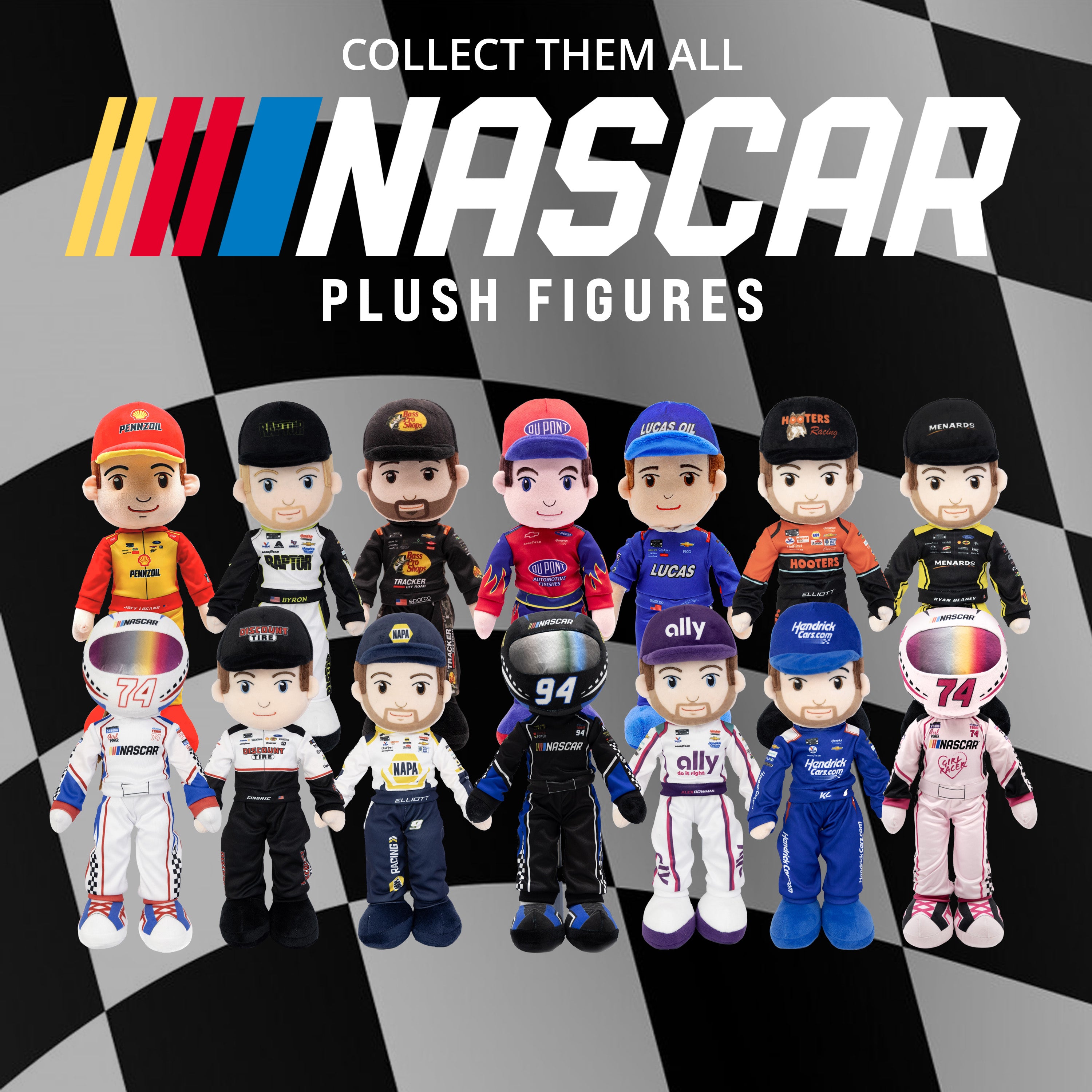 NASCAR | Team Penske Joey Logano 24” Plush Figure