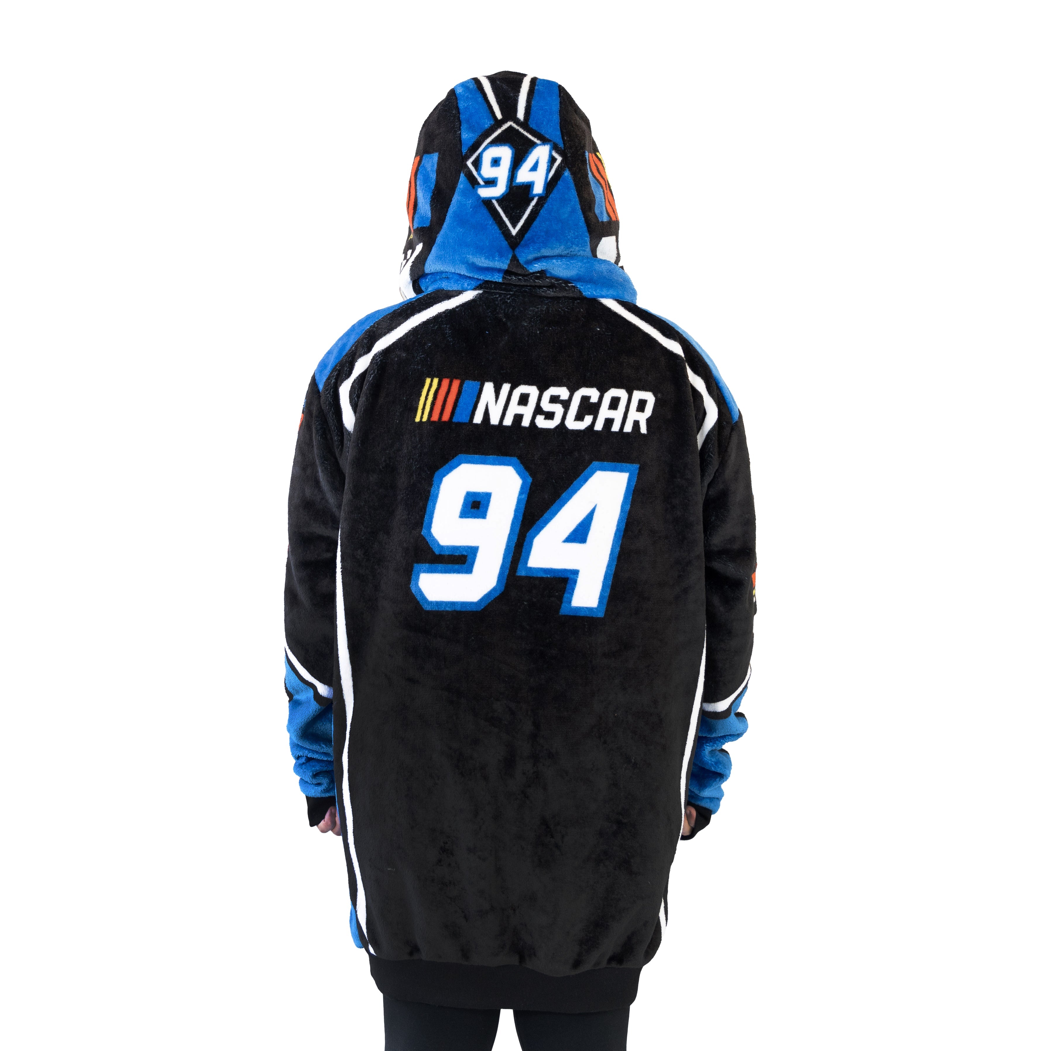NASCAR Racing Suit Snugible (Black) | Blanket Hoodie & Pillow