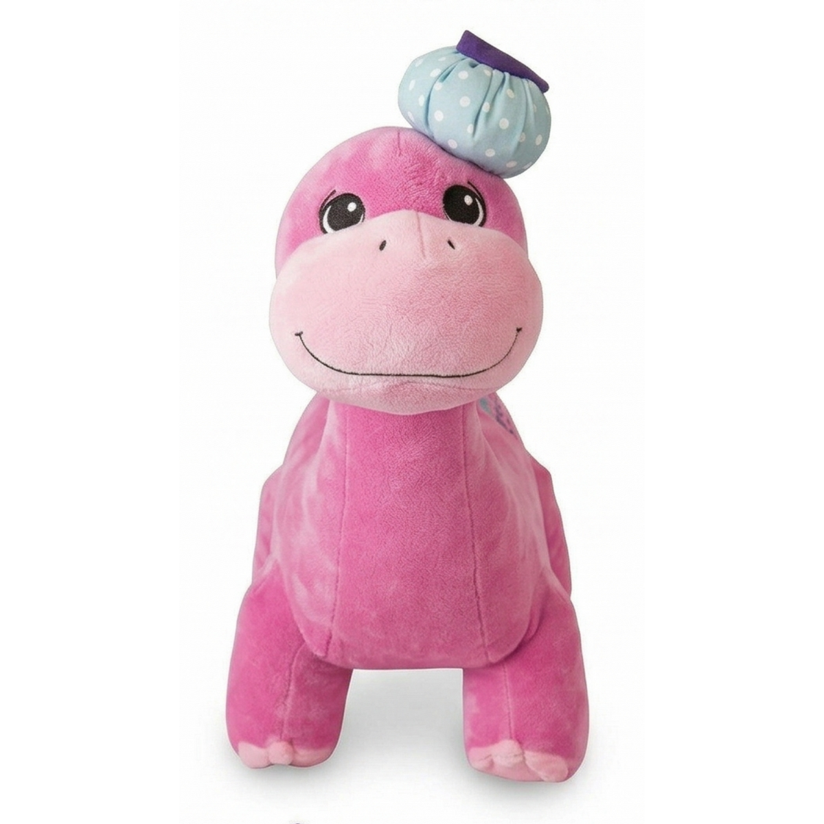 "Delia" the 18in Feel Better Soon Pink Plush Dinosaur