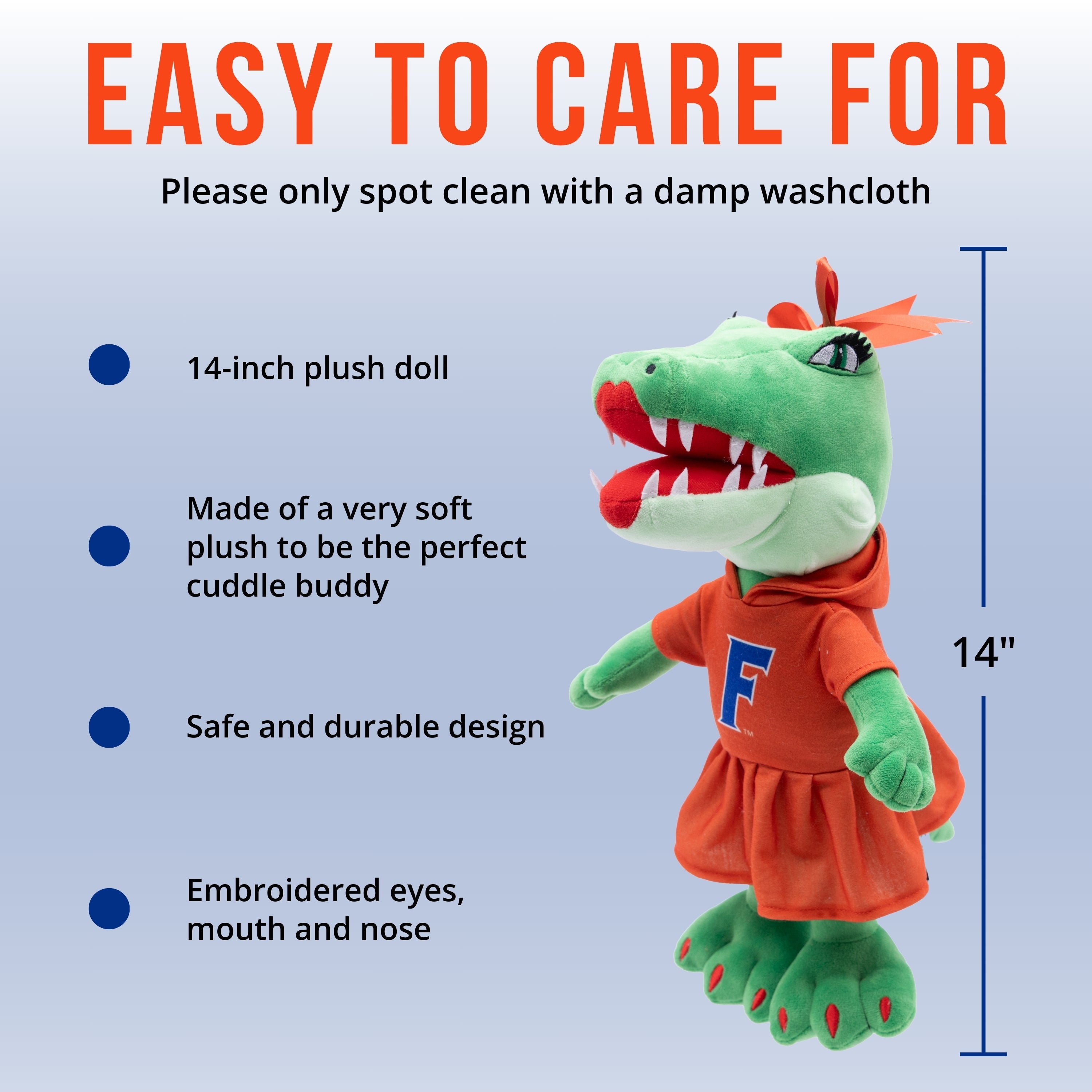 University of Florida Alberta 14 Inch Plush Figure