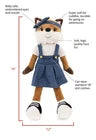 Sharewood Forest Friends 18 Inch Rag Doll Fiona the Fox