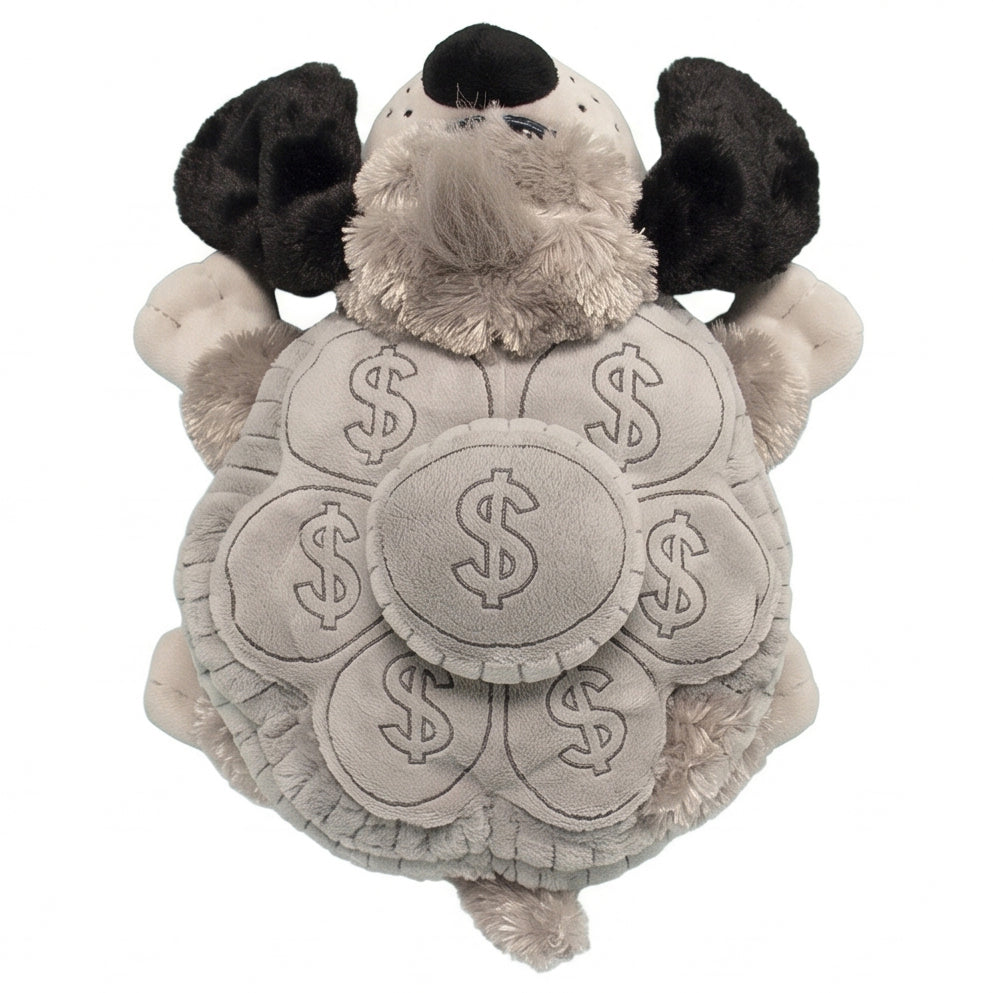"Hi-Ho" the 12in Silver Dollar Grey Plush by The CuddleCakes Group