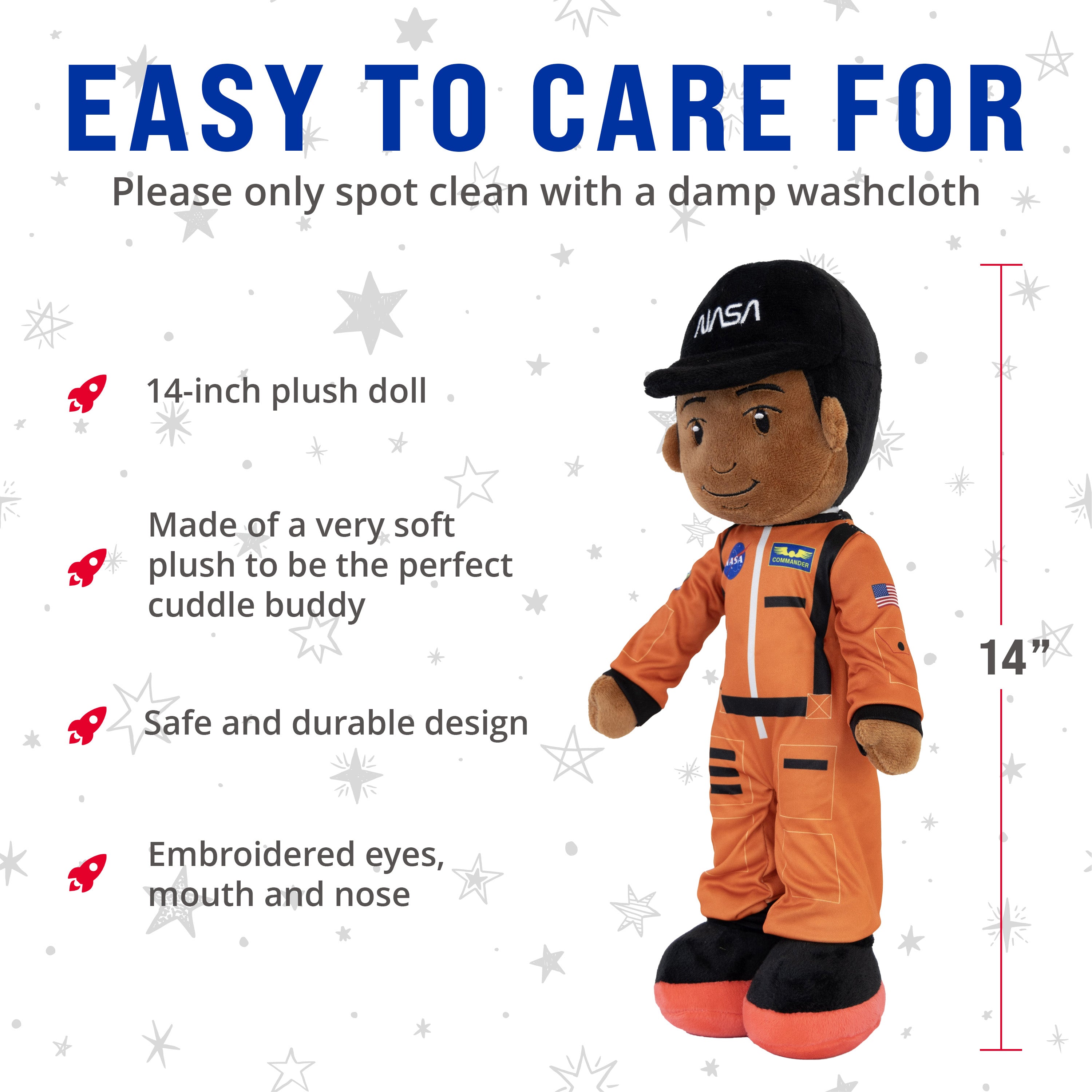 Astronaut Charlie 14 Inch Plush Figure