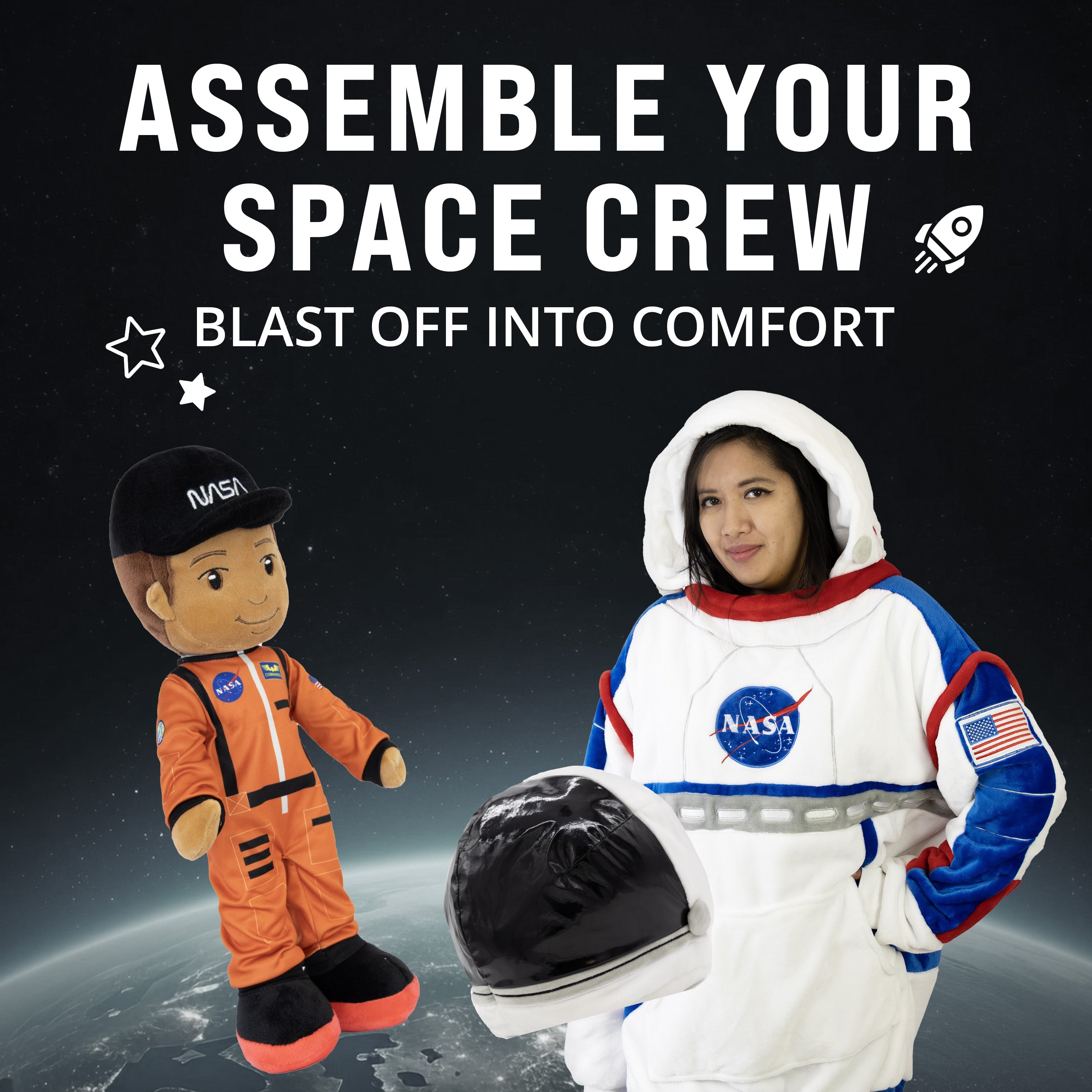Astronaut Ollie 14 Inch Plush Figure