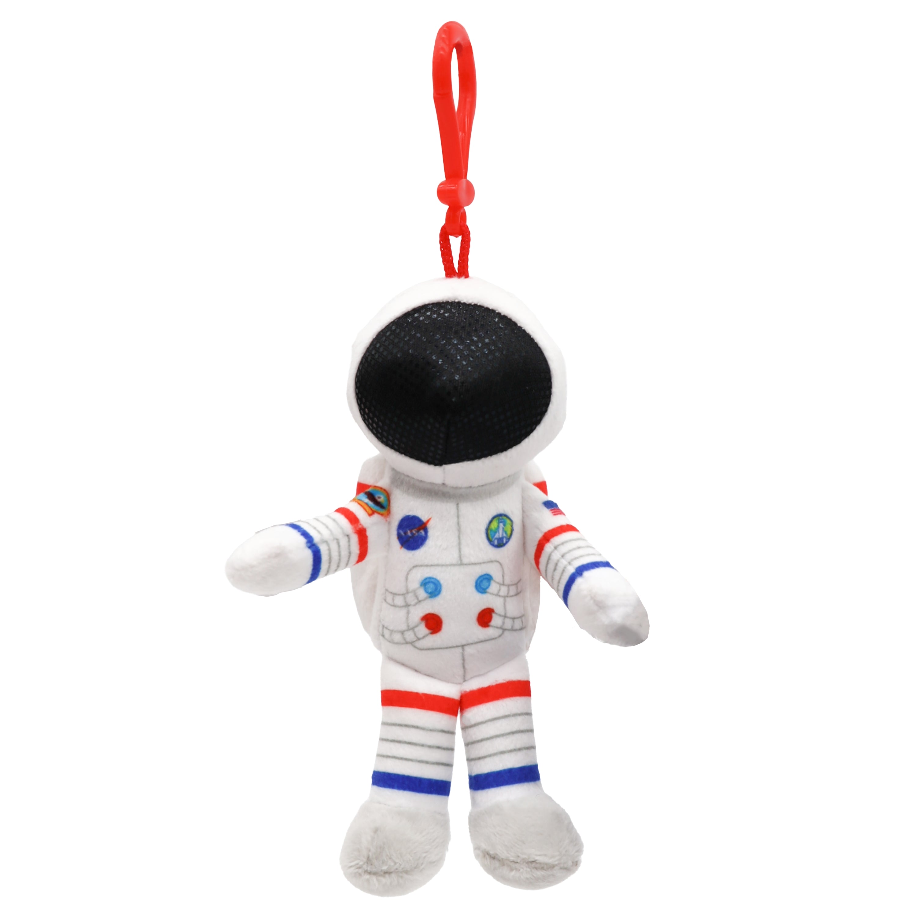 NASA Astronaut Plush Bag Clip β astronaut keychain For Kids and Adults