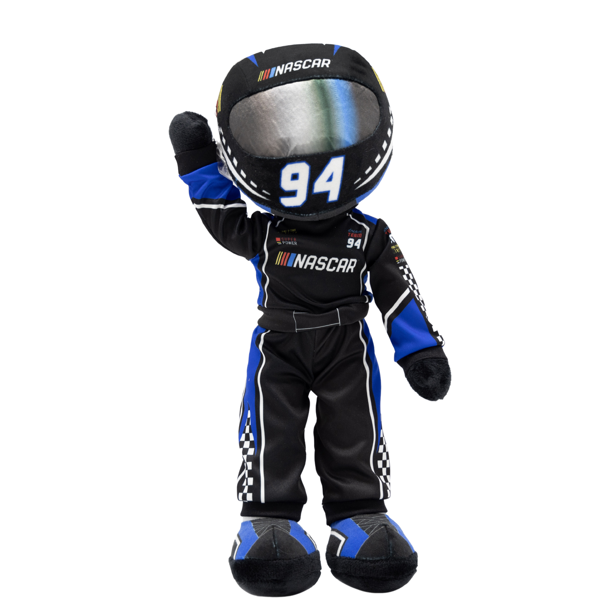 NASCAR | Scotty Speedster Racecar Driver 14 Inch Plush Figure