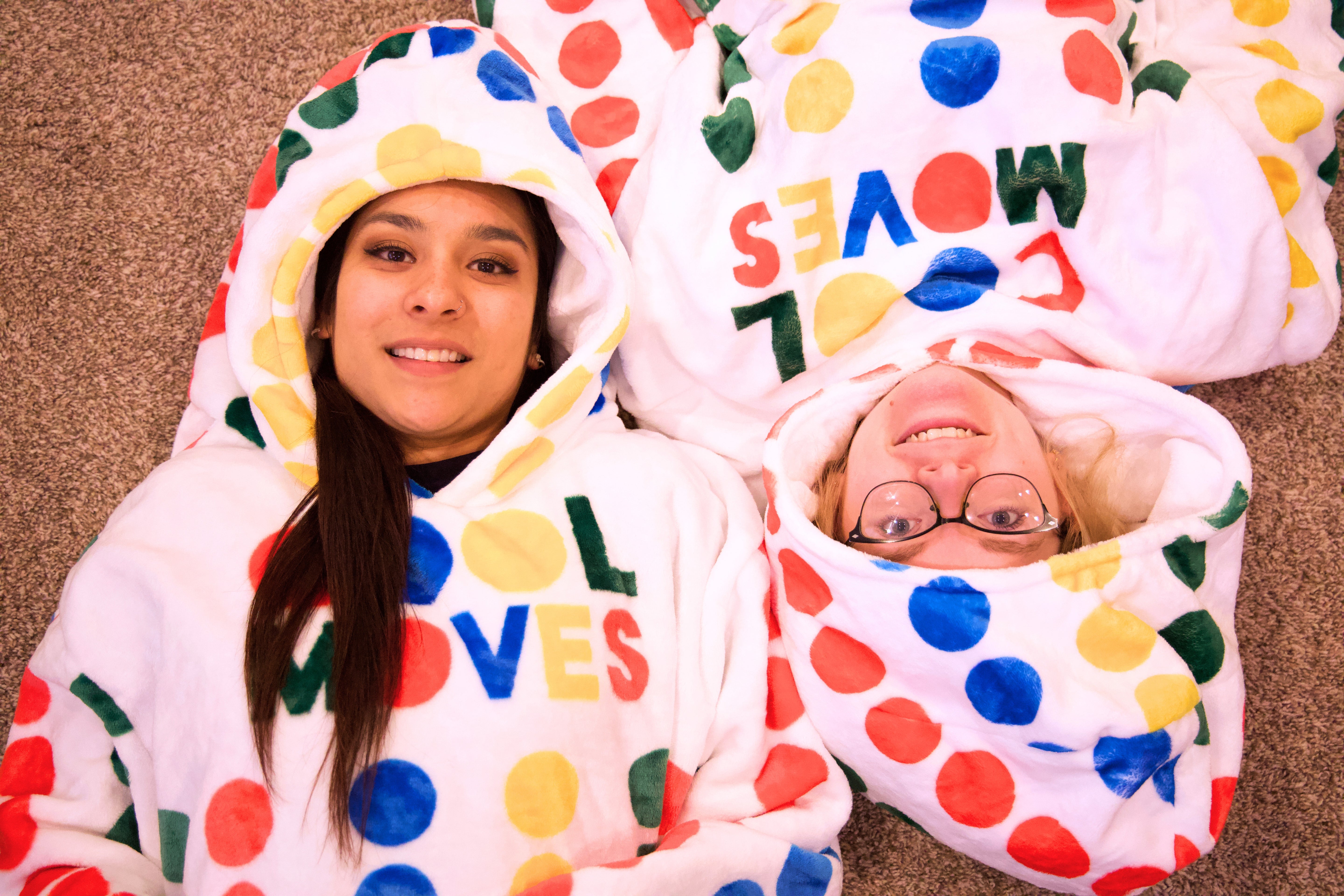HASBRO Twister Snugible | Blanket Hoodie & Pillow