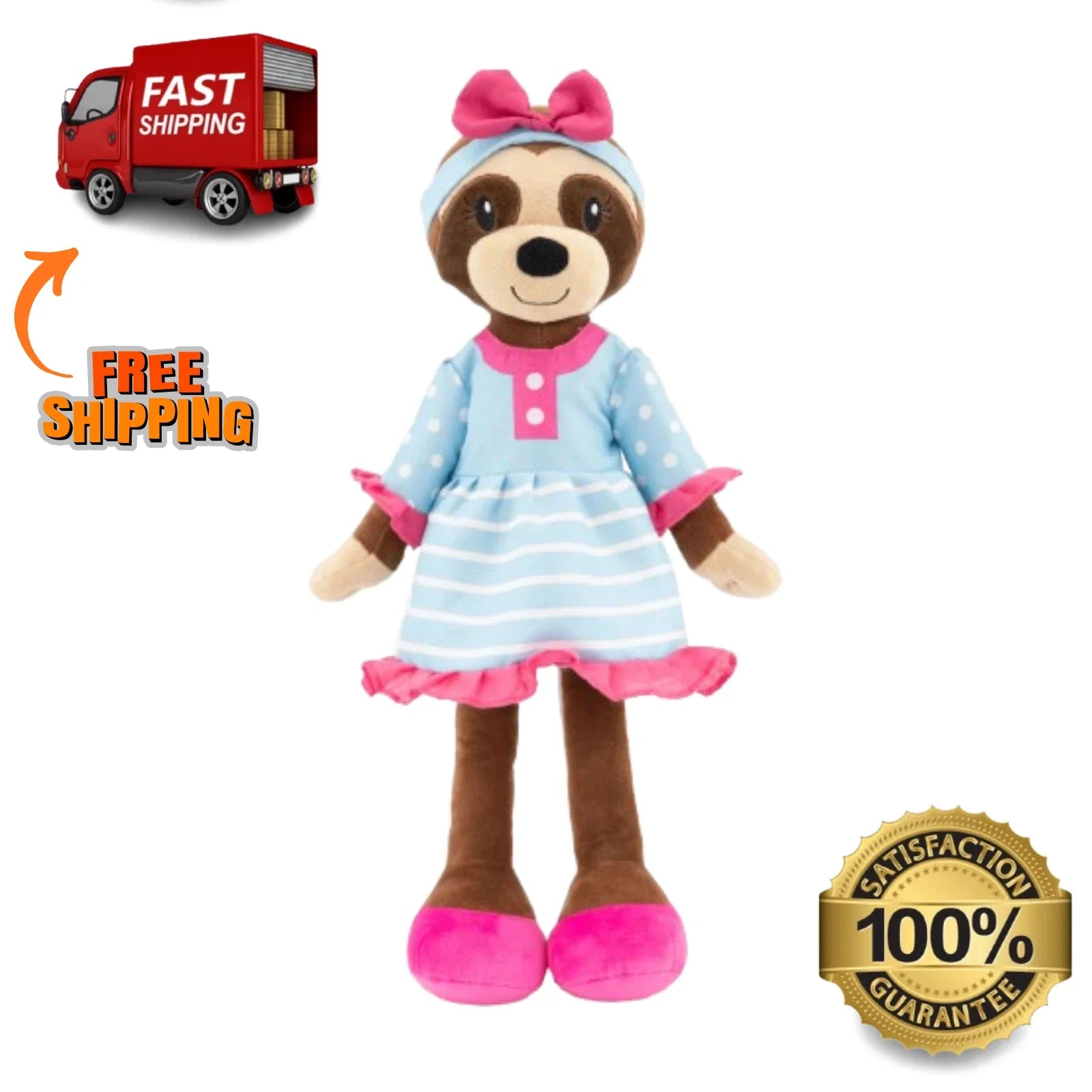 Sharewood Forest Friends 18 Inch Rag Doll Sofie the Sloth