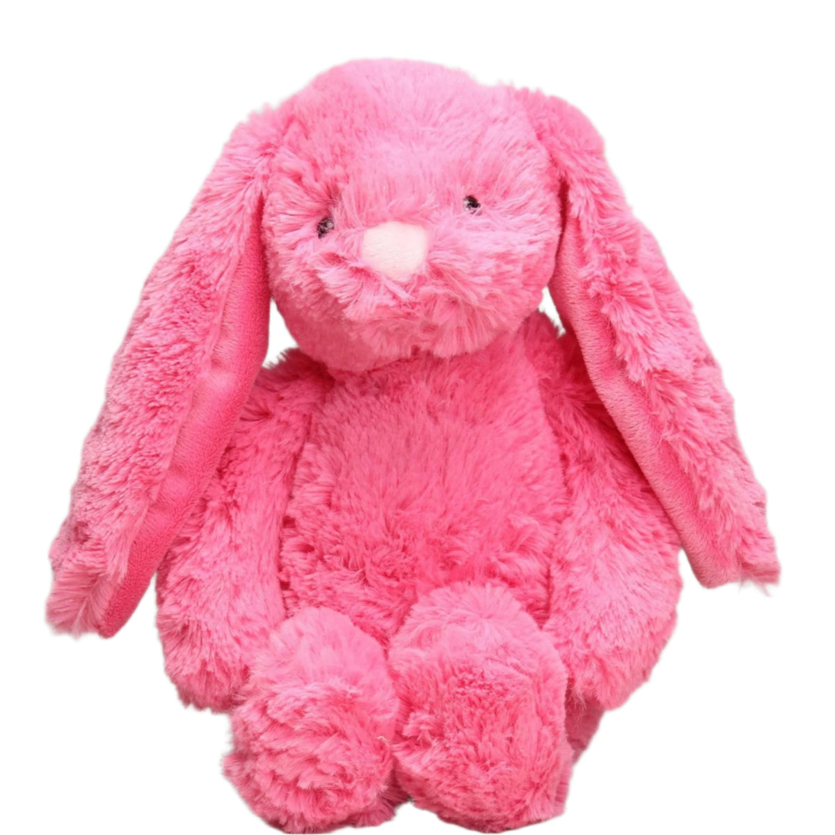 Gitzy Dark Pink Easter Bunny Stuffed Animal for Kids Easter and Spri Plushible