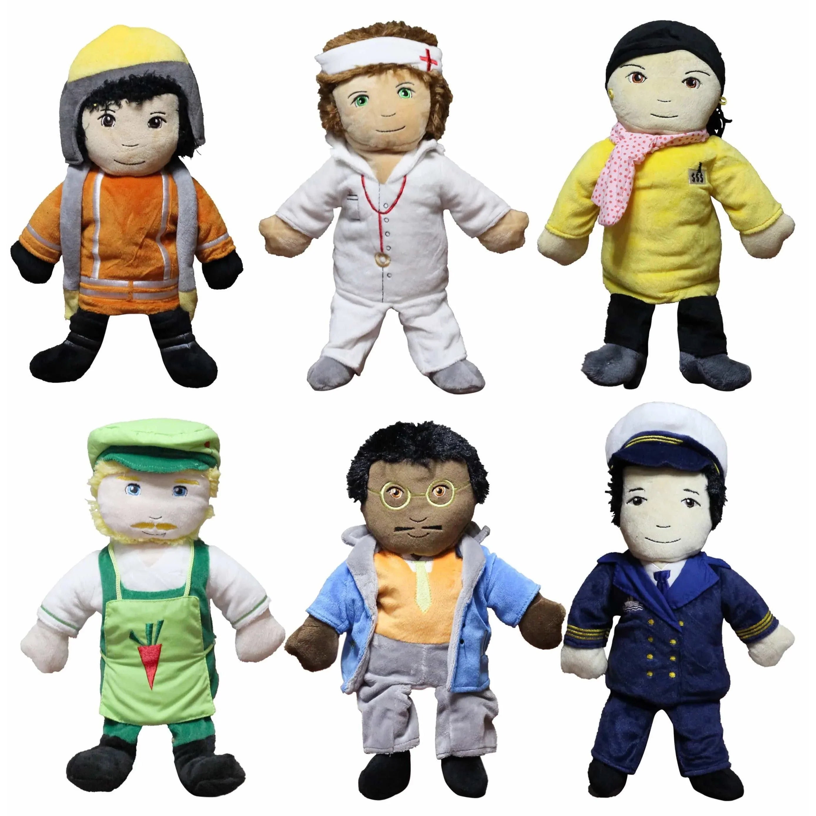 Hape Professional Puppets - Set of 6