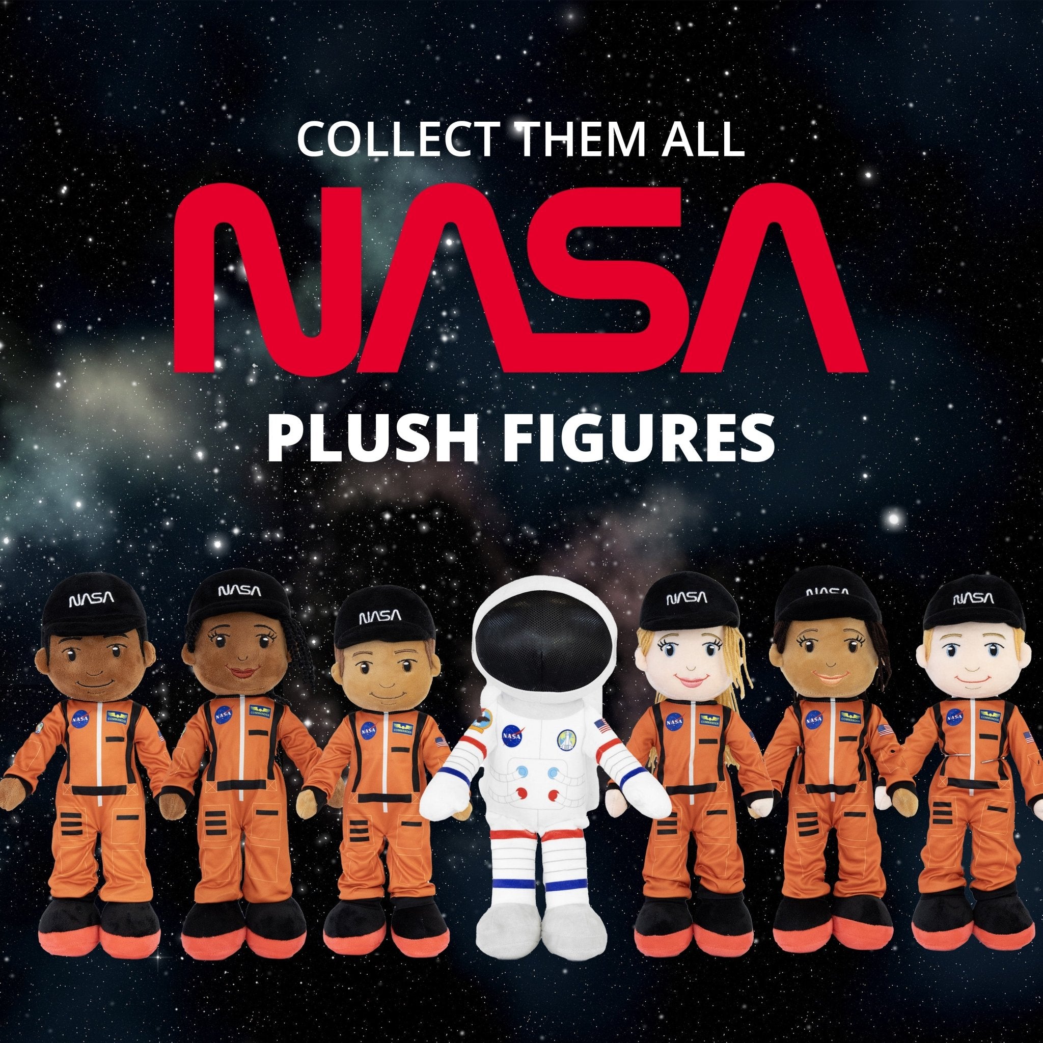 Plushible.com14 Inch Rag DollsNASA | Astronaut Eimmie 14 Inch Plush Figure