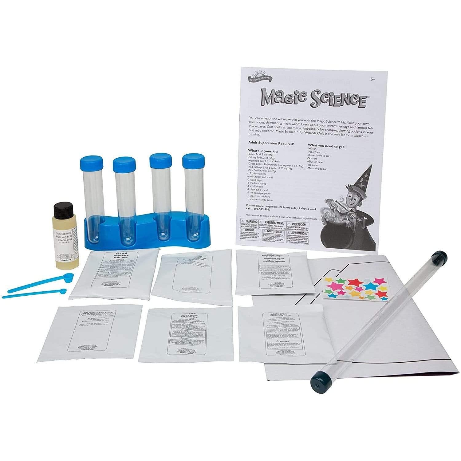 Plushible.comScience & Exploration SetsScientific Explorer Scientific Explorer Magic Science for Wizards Only Kids Science Kit