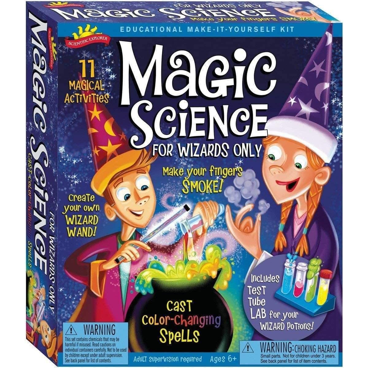 Plushible.comScience & Exploration SetsScientific Explorer Scientific Explorer Magic Science for Wizards Only Kids Science Kit