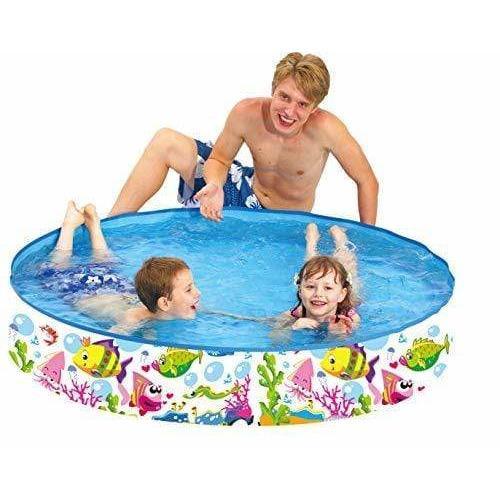 Taylor Toy TOYS_AND_GAMES Taylor Toy Snapset Swimming Pool for Kids | Toddler and Baby Pool | 47Â Diameter x 10Â Depth, 59 Gallon Kiddie Pool | Sea Buddies