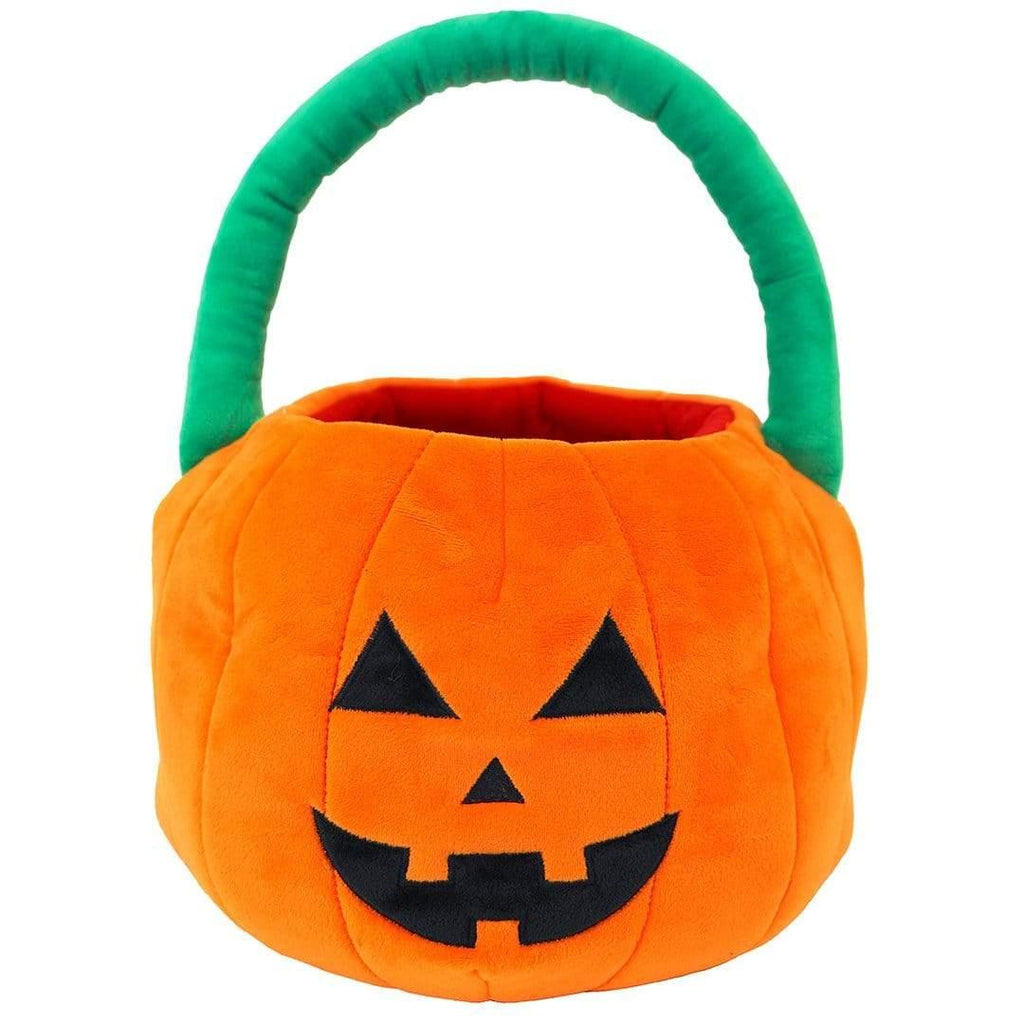 Plushible.com Toys & Games "The Pick of the Patch" Plush Pumpkin Trick or Treat Tote Basket