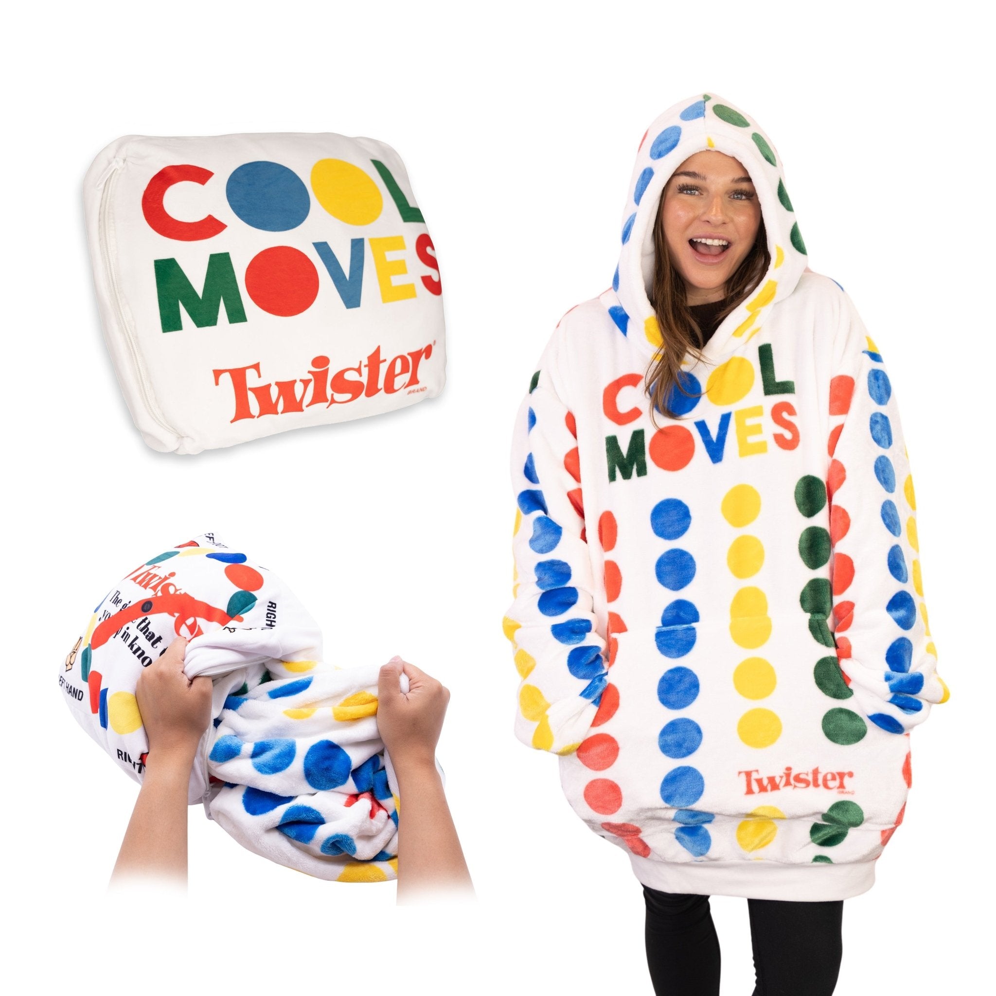 Plushible.comSnugiblesTwister Snugible | Blanket Hoodie & Pillow