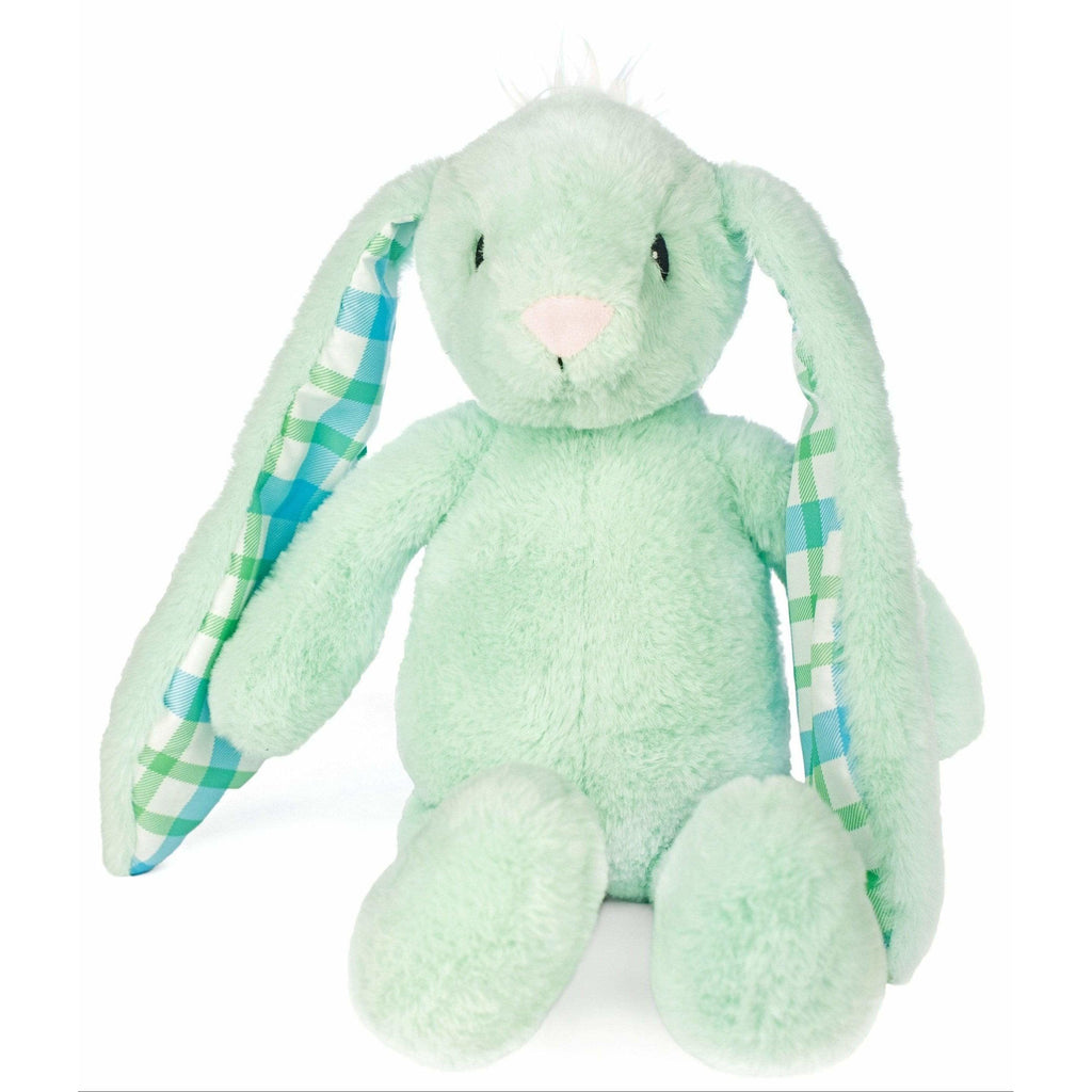 mint green plush bunny