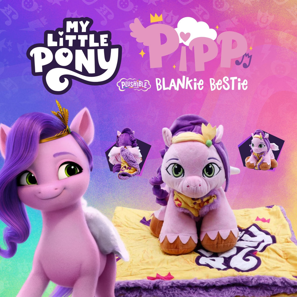 Transform Playtime with the My Little Pony Pipp Petals Blankie Bestie: A Cozy Companion for Every Adventure - Plushible.com