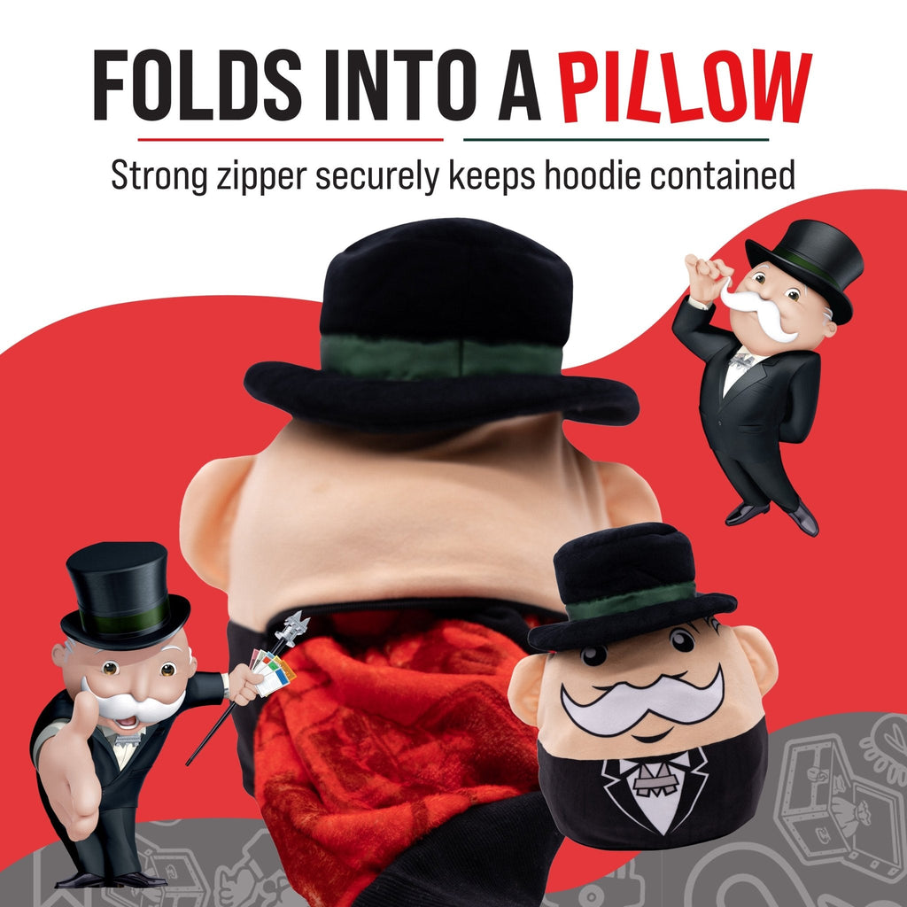 Plushible.comSnugibles$1 Monopoly Go Own It All Snugible | Blanket Hoodie & Pillow