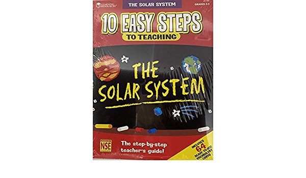 Plushible.comEducational Book10 Easy Steps to teaching the solar system grades 3 - 5 [Paperback] Michelle Robinette