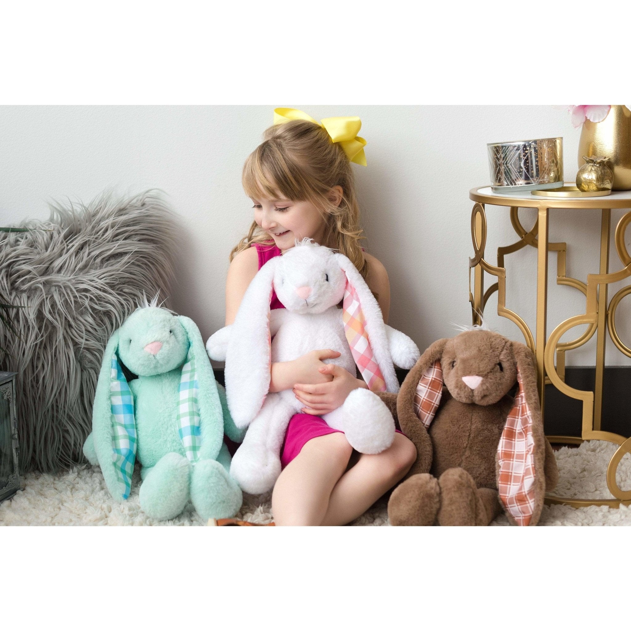 Plushible.comStuffed Animals14 Inch White Plush Bunny