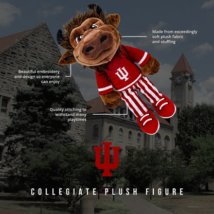 Indiana University Hoosier The Bison 14 Inch Rag Doll