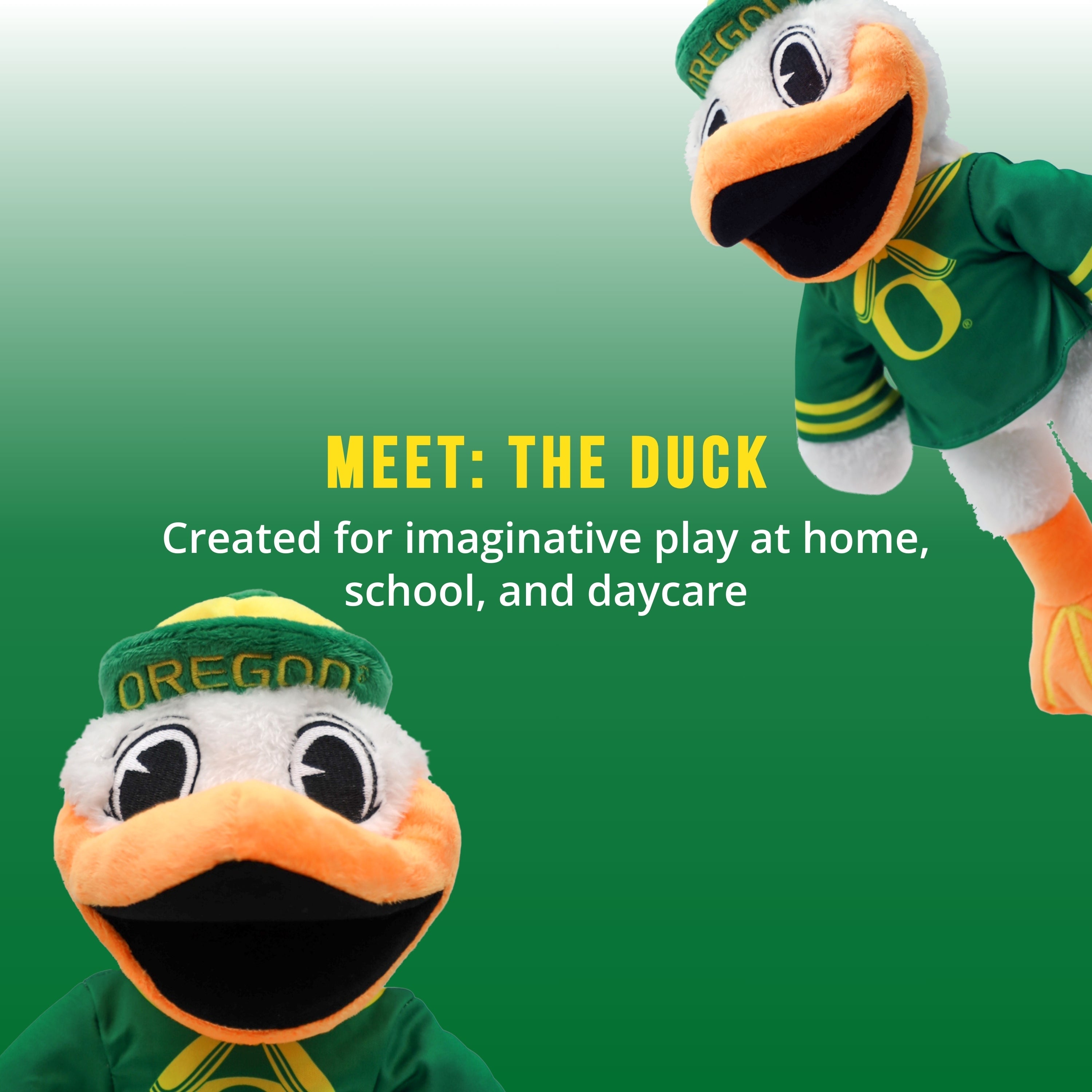 University of Oregon Duck 14 Inch Plush Figure