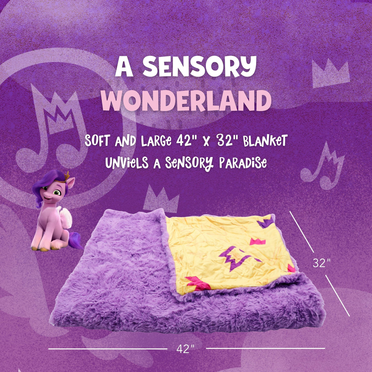 HASBRO My Little Pony Pipp Petals Blankie Bestie