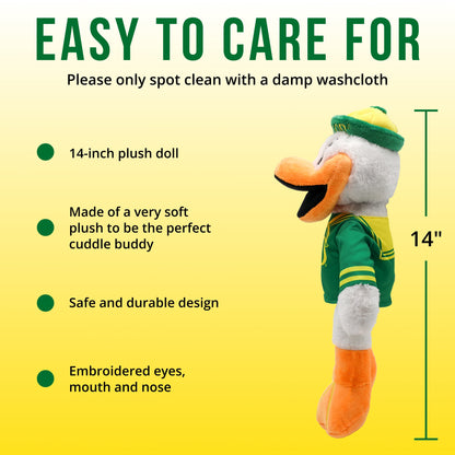 Oregon Duck 14 Inch Plush Figure