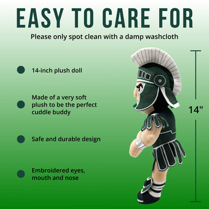 Michigan State Spartan 14 Inch Plush Figure
