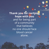 Pawley Blood Cancer Bear Bag Clip