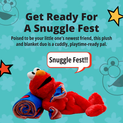 Sesame Street Elmo Blankie Bestie
