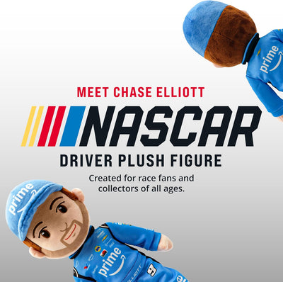 Chase Elliott Prime Racing Suit Plush Figure, 14-Inch Racing Rag Doll