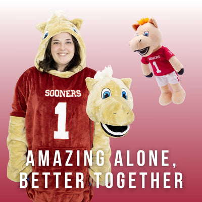 University Of Oklahoma Boomer 14 Inch Plush Figure