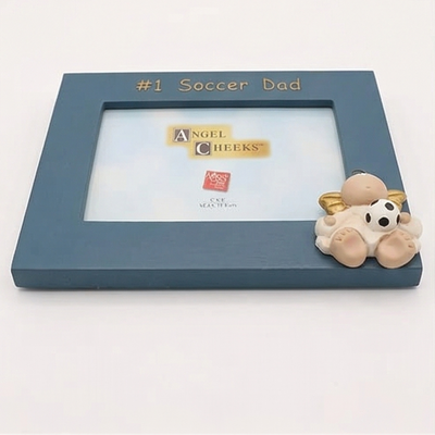 Angel Cheeks #1 Soccer Dad Picture Frame By Russ