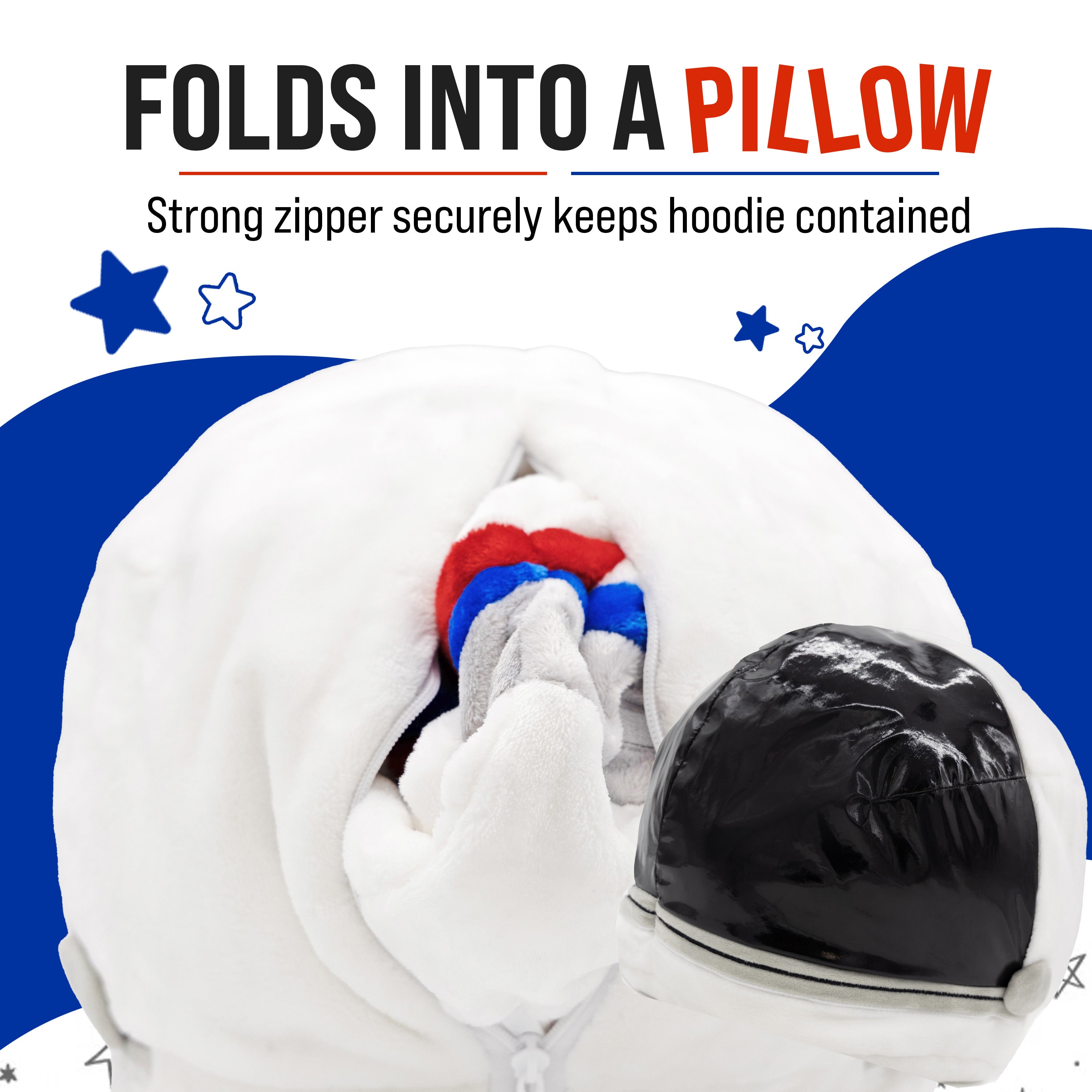 Astronaut Snugible | Blanket Hoodie & Pillow