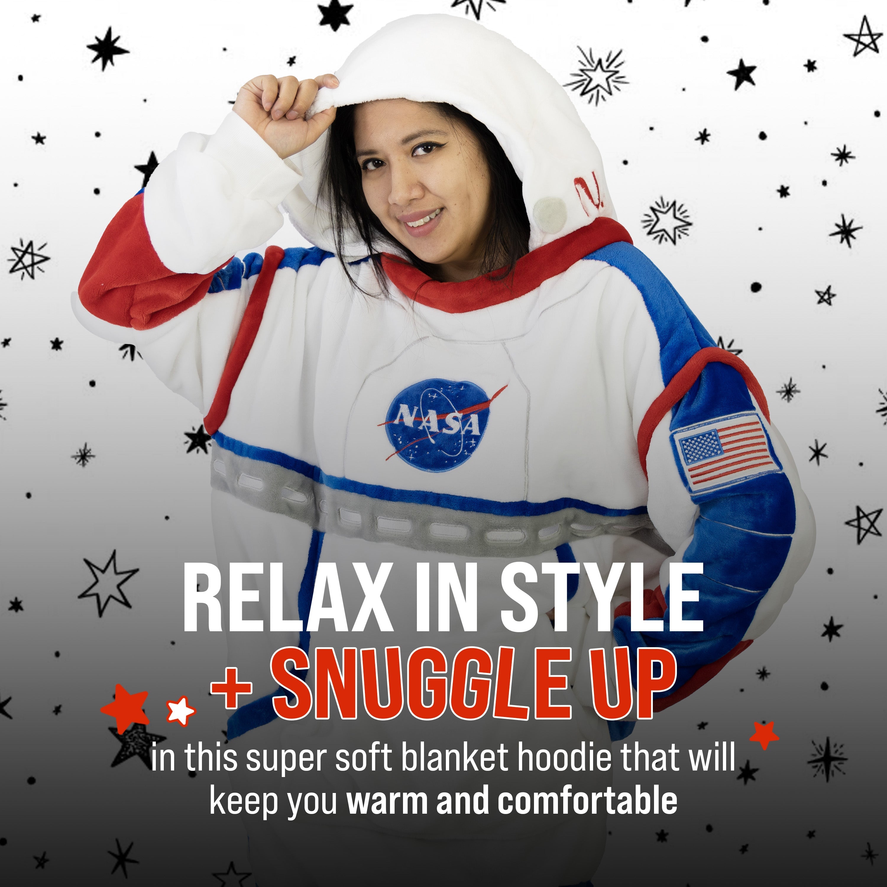 Astronaut Snugible | Blanket Hoodie & Pillow