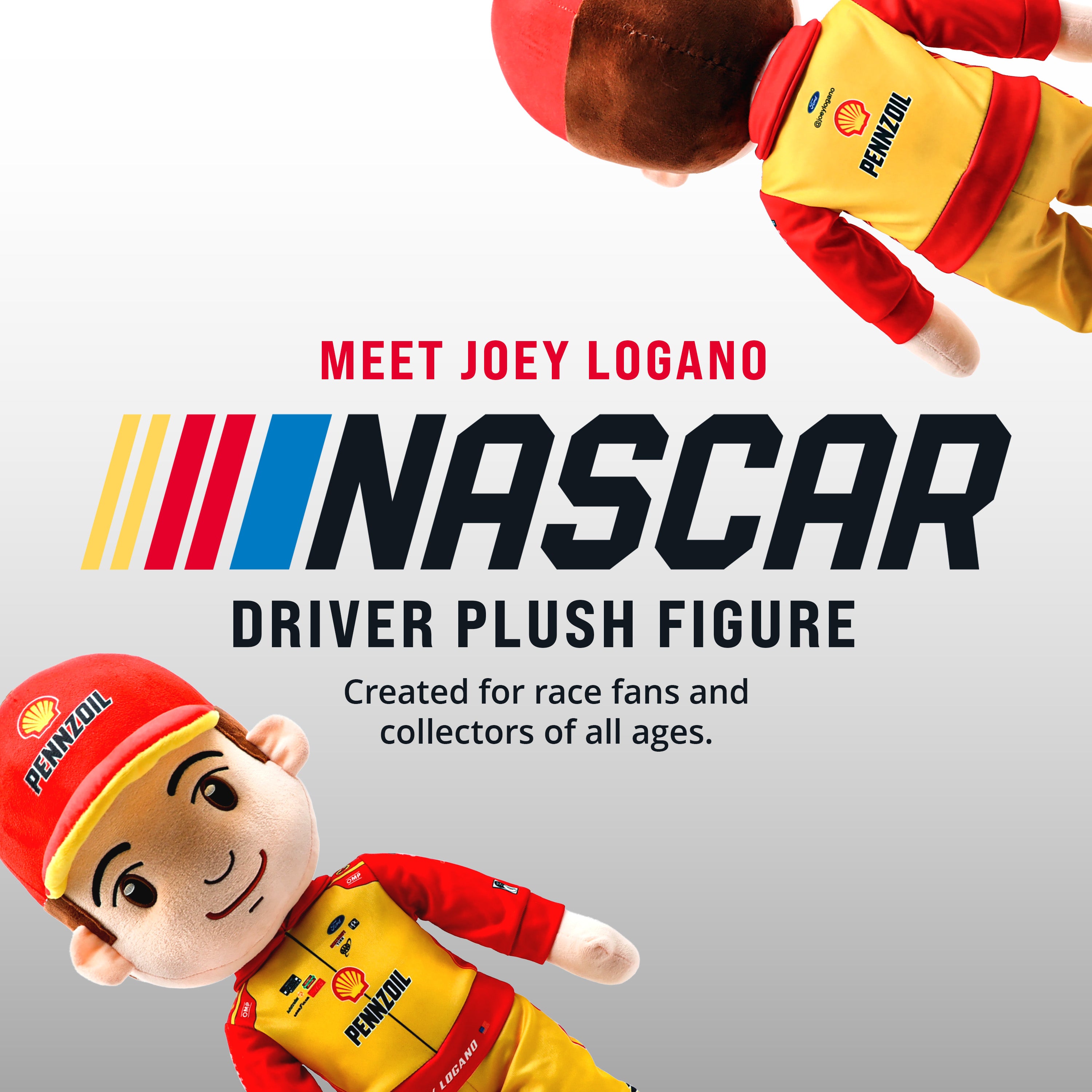 NASCAR | Team Penske Joey Logano 36” Plush Figure