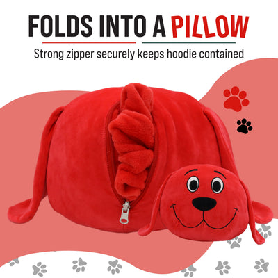 Clifford the Big Red Dog Snugible | Blanket Hoodie & Pillow