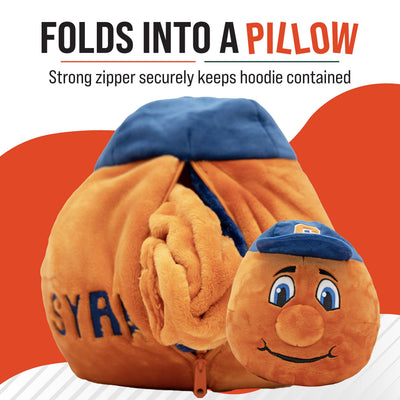 Syracuse University Otto the Orange Snugible | Blanket Hoodie & Pillow
