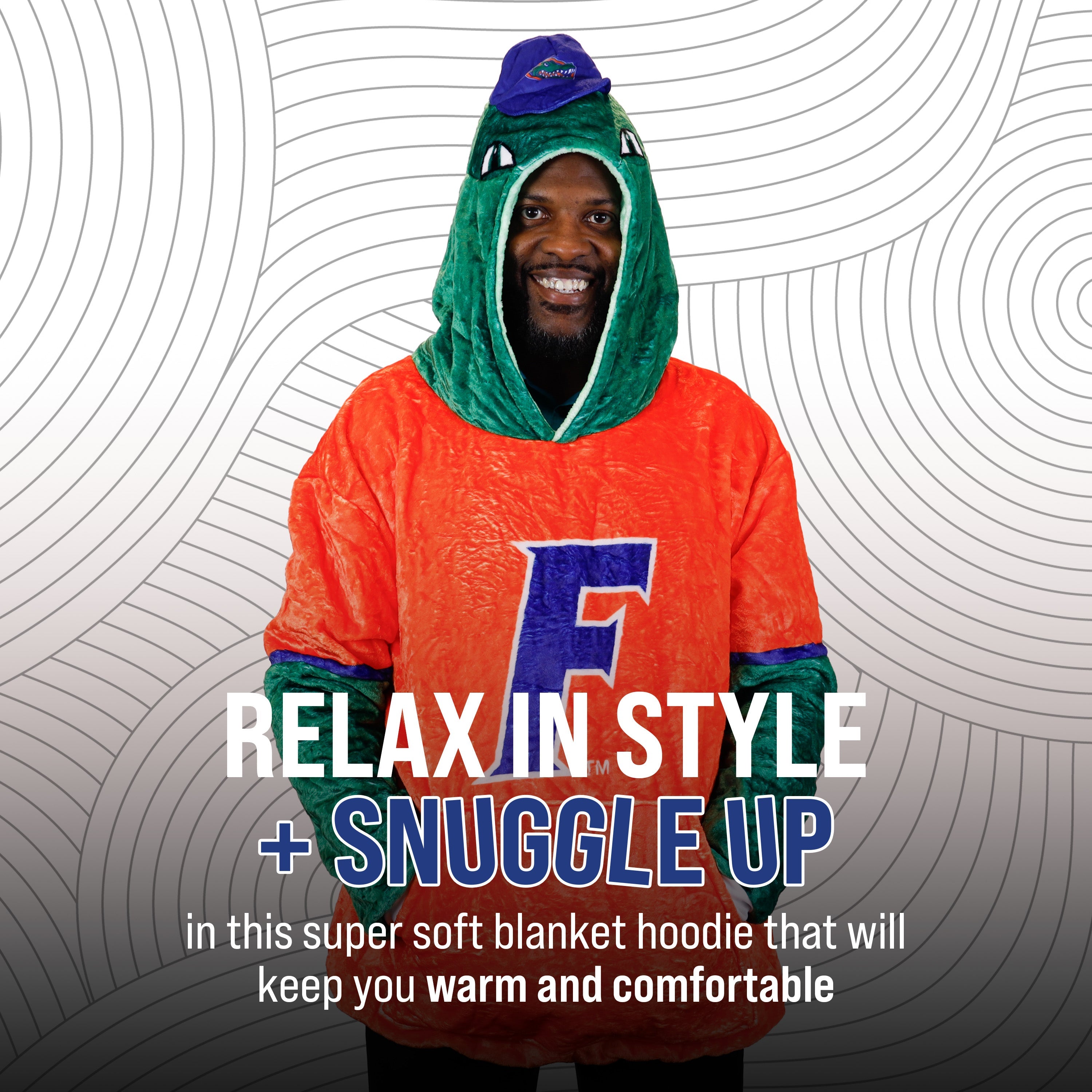 University of Florida Albert Snugible | Blanket Hoodie & Pillow