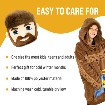 West Virginia University Mountaineer Snugible | Blanket Hoodie & Pillow