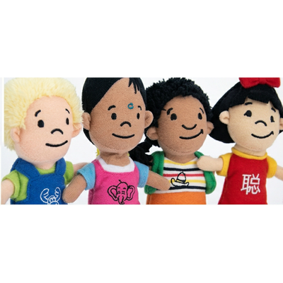 Beleduc – Finger Puppet – One World – Set of 6